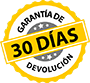 Garantía de 30 días para devolución del importe del producto