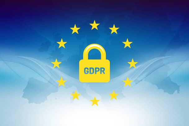 How does WinZip Enterprise help with GDPR compliance?