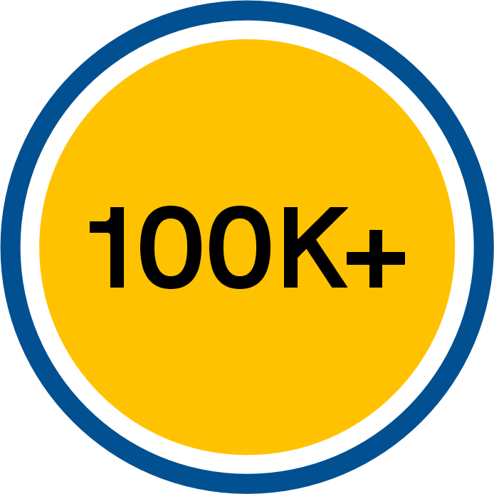 Used by over 100,000 businesses worldwide