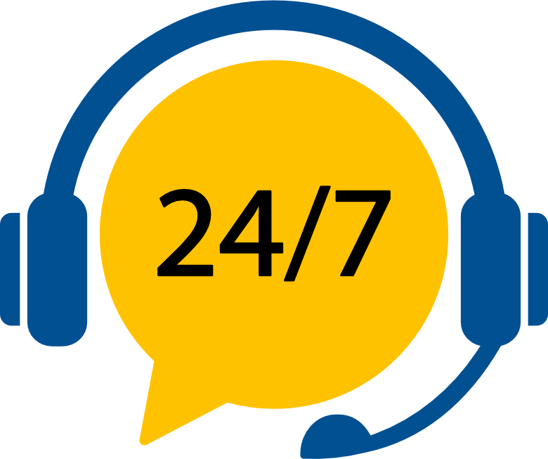 24/7 customer support for peace of mind