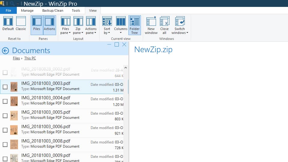 winzip_browse_documents