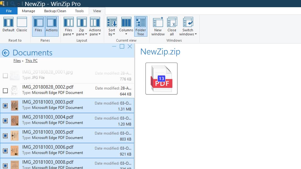 select_and_drag_files_to_encrypt_on_winzip