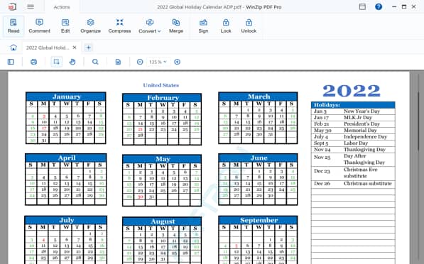 Open WinZip PDF Pro
