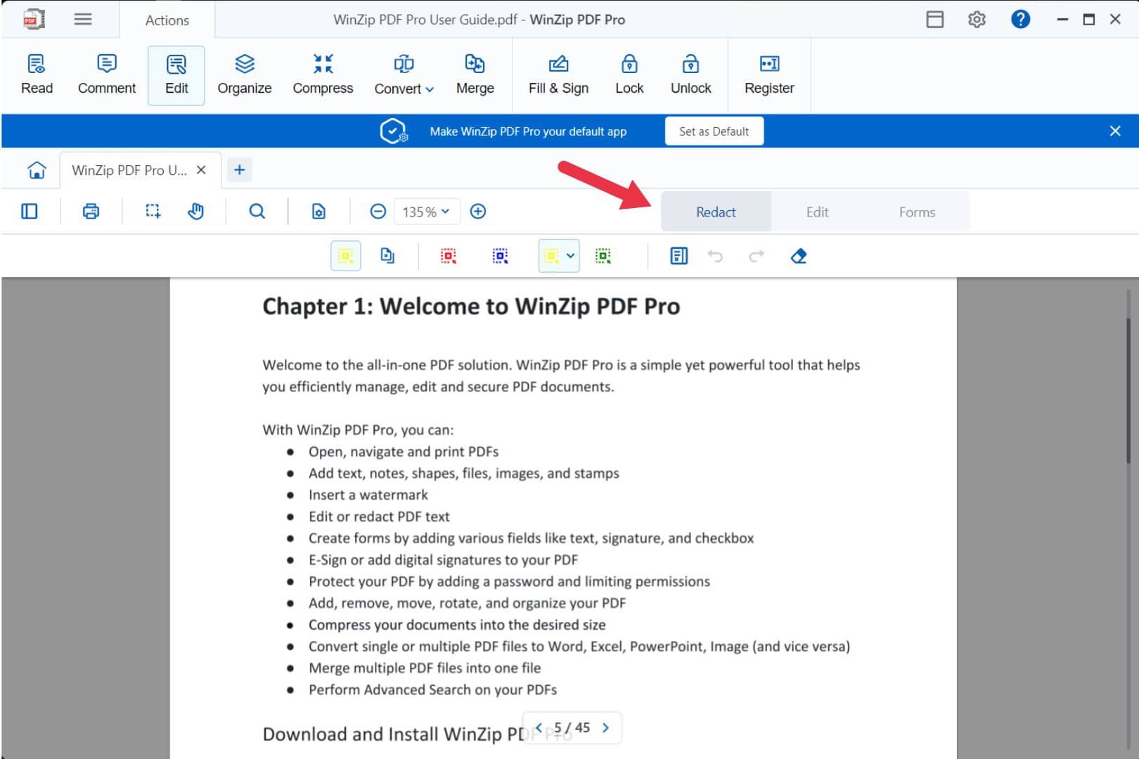 Edit Pdfs Quickly And Easily | Winzip Pdf Pro