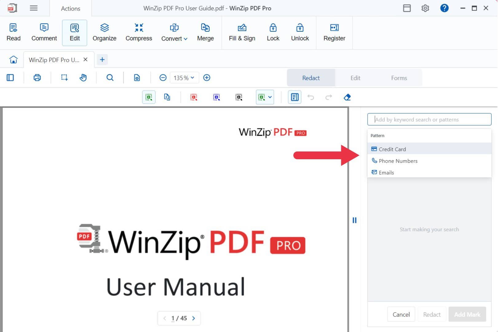 search_and_redact_credit_card_winzip_pdf_pro