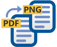 Easily convert PDF files to PNG