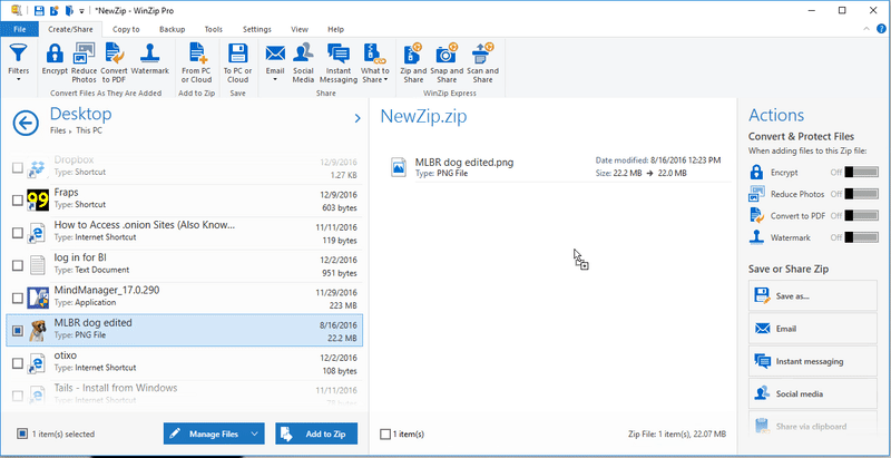 How to Watermark Your Files with WinZip