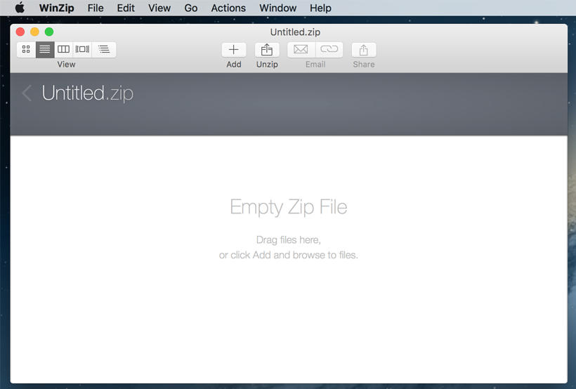 how to download winzip on mac