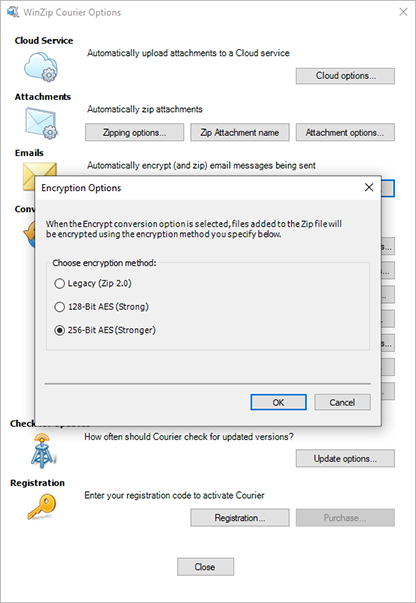 Seamless AES 256-bit Military-Grade Encryption