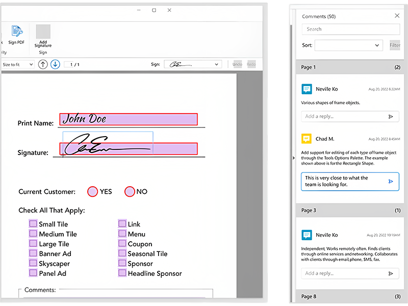 PDF management